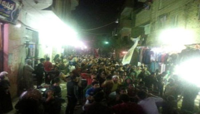 ناهيا ترد على بلطجية الانقلاب بمسيرة حاشدة