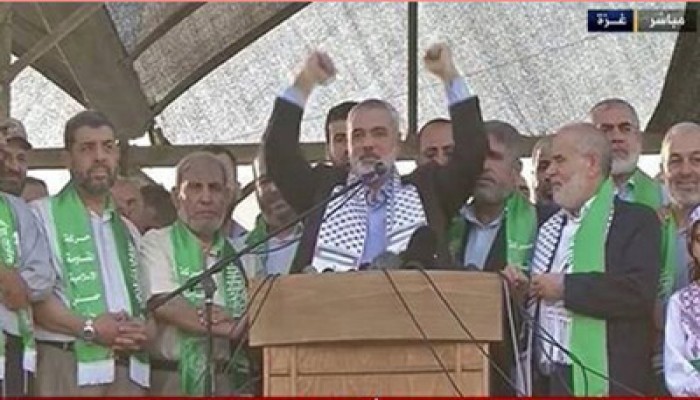 هنية: شعبنا هزم جيش الاحتلال على حدود غزة