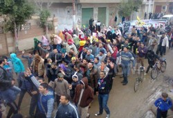 مظاهرة حاشدة بكفر الزيات ضمن فعاليات انتفاضة الغلابة