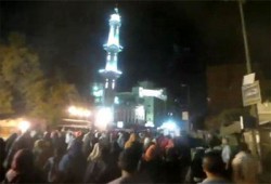 أحرار فاقوس يهتفون بالقصاص للشهداء في مسيرة حاشدة
