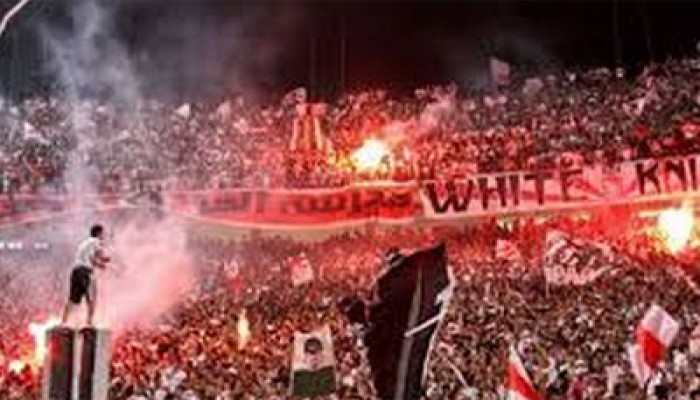 الانقلاب يحجز 36 من ألتراس الزمالك لحين ورود التحريات