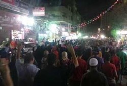 بالصور.. مظاهرة ليلية لشرق القاهرة تطالب بإعدام السفاح