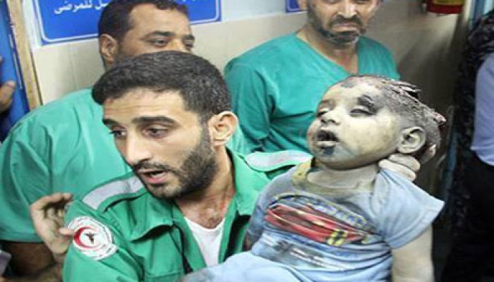 حصيلة العدوان الصهيوني على غزة : 2049 شهيدا