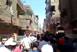 فيديو.. ثوار الشرابية في مسيرة ليلية تهتف بالقصاص للشهداء