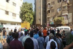 بالصور.. أهالي المعادي ينتفضون في أسبوع "القصاص مطلبنا"