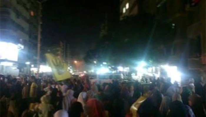 مسيرة حاشدة لأحرار المعادي استعدادًا لانتفاضة 14 أغسطس