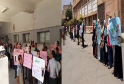 طلاب هندسة حلوان يرفضون حكم الإعدام على صهيب