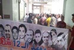 فيديو.. عشرات الإصابات في اعتداء الانقلاب على مسيرة هندسة العاشر
