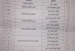 الانقلاب يرشي مسئولين بمحافظة بالمنوفية لسرقتهم إنجازات د. بشر