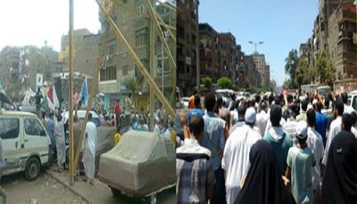 بالصور.. فعالية مفاجئة لثوار شرق القاهرة