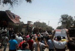 مسيرة حاشدة بحلوان في أسبوع "المقاومة أمل الأمة"