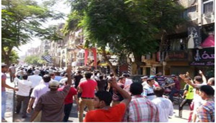 بالصور.. ثوار المهندسين إلى إمبابة