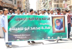 نساء الدقهلية يتوعدن بمواصلة الحراك الثوري للقصاص للشهداء