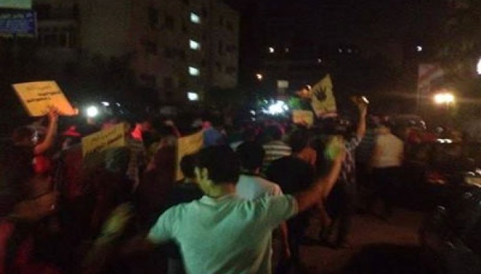 بالصور.. مسيرة أهالي مدينة نصر تأييدًا للشرعية