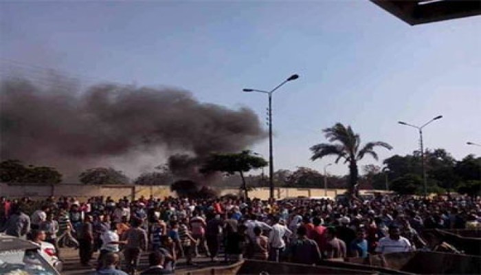 ميليشيات الانقلاب تعتدي بالرصاص الحي على ثوار جسر السويس