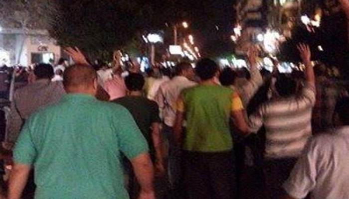 قوات الانقلاب تهاجم مسيرة المهندسين وتفشل في اعتقال الثوار