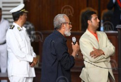 المرشد العام : الإعدام لا يرهبني ولعن الله قومًا ضاع الحق بينهم