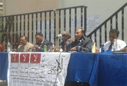 الانقلاب يمنع "ﻻ يمثلني" من عقد مؤتمرها ضد نقيب المحامين