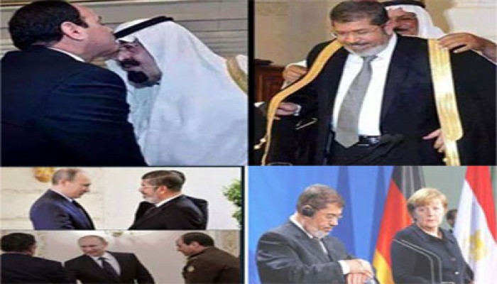 بالصور .. تكريم مصر بشموخ مرسي واهانتها بيد السفاح