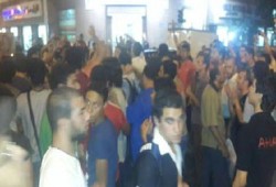 مظاهرة حاشدة بميدان رمسيس