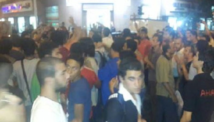 مظاهرة حاشدة بميدان رمسيس