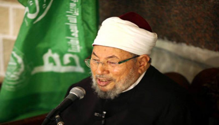 د.القرضاوي يدعو إلى الثورة ضد الظلم وانتهاك الحرمات