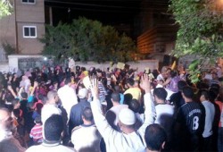 وقفة لثوار السنطة بالغربية في أسبوع "الحرية لمصر"