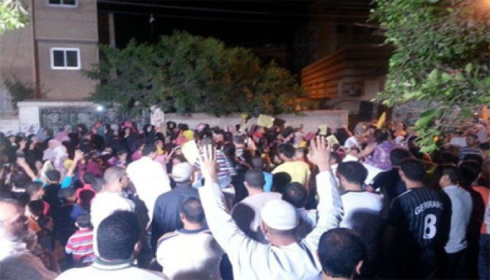 وقفة لثوار السنطة بالغربية في أسبوع "الحرية لمصر"