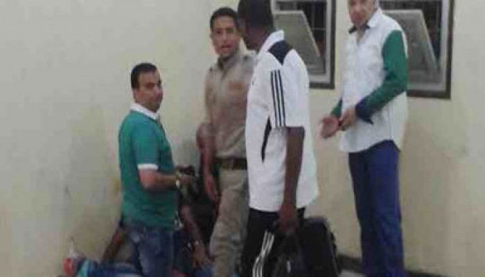 أمن الانقلاب يسحل لاعبي النادي المصري بكمين بالسويس