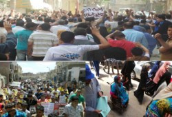 الفيوم تنتفض في 6 مسيرات حاشدة بمليونية "الحرية لمصر"