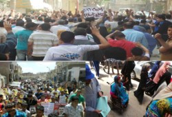 الفيوم تنتفض في 6 مسيرات حاشدة بمليونية "الحرية لمصر"