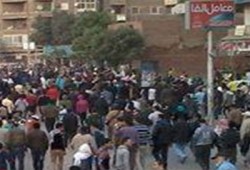 ثوار عين شمس يواصلون رفضهم للانقلاب العسكري