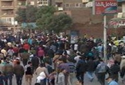 ثوار عين شمس يواصلون رفضهم للانقلاب العسكري