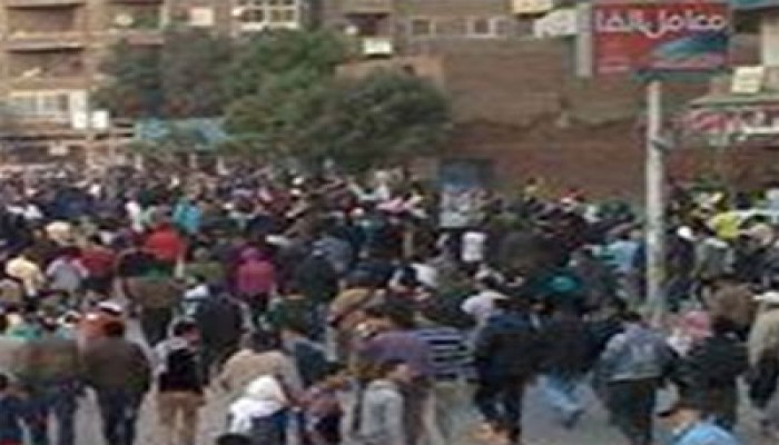 ثوار عين شمس يواصلون رفضهم للانقلاب العسكري