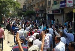 انتفاضة أهالي حلوان ضد قائد الانقلاب
