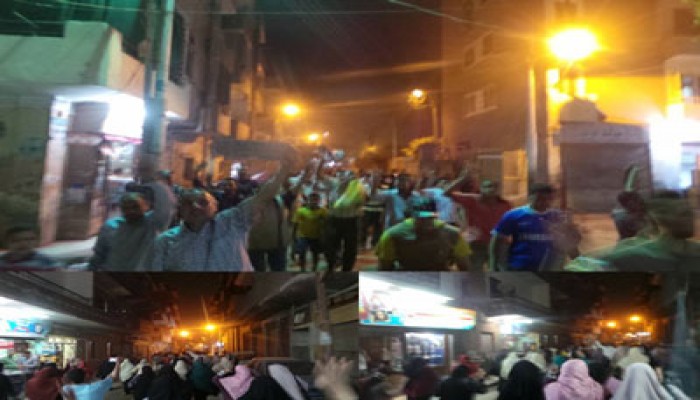 صور.. المنيا تحيي صمود الرئيس مرسي في 5 مسيرات ليلية