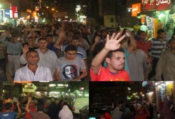 صور.. الفيوم تحيي صمود الرئيس مرسي بتظاهرات ليلية حاشدة