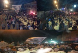 بالصور... مسيرة حاشدة لأحرار ناهيا
