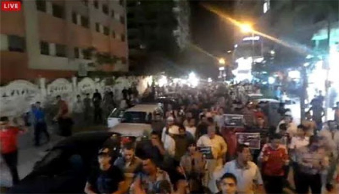 مباشر.. ثوار غرب الإسكندرية ينتفضون للمطالبة بالإفراج عن المعتقلين