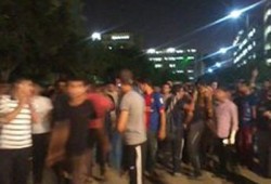 مسيرة حاشدة لطلاب الأزهر بالمدينة الجامعية