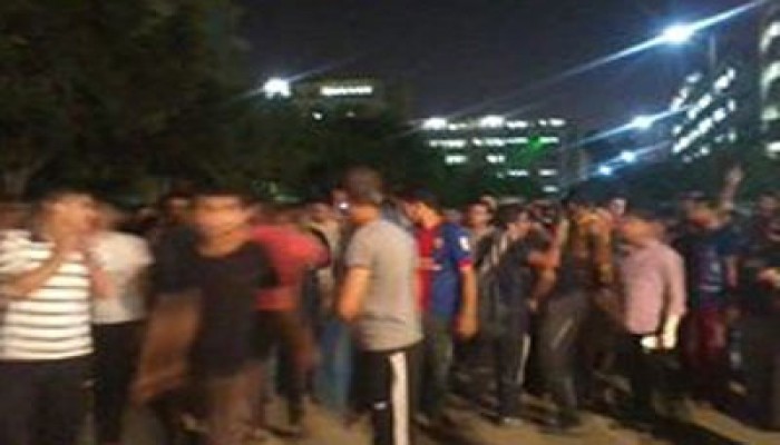 مسيرة حاشدة لطلاب الأزهر بالمدينة الجامعية