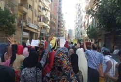 صمود ثوار المنصورة يحبط فض مسيرة لطلاب ضد الانقلاب