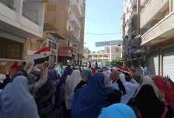 "نساء دمنهور" يتظّاهرن دعمًا لانتفاضة السجون الثانية