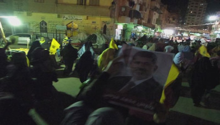 ثوار السويس يحيون صمود أسرى الشرعية في سجون الانقلاب