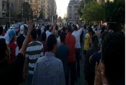 تواصل فعاليات تأييد الشرعية ورفض الانقلاب بمدينة نصر لليوم الثاني