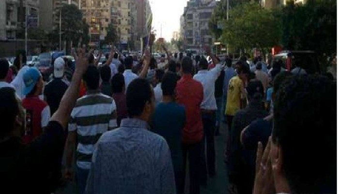 تواصل فعاليات تأييد الشرعية ورفض الانقلاب بمدينة نصر لليوم الثاني