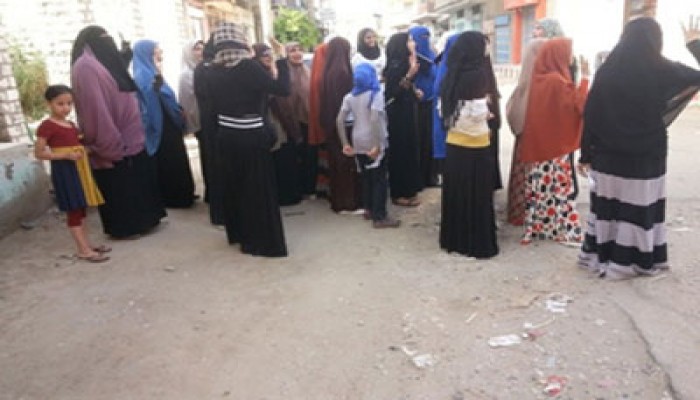 وقفة لفتيات الزرقا ضد إجرام ميليشيات الانقلاب بحق المعتقلين