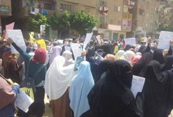 ثوار المرج والبركة في مسيرة حاشدة