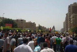 مدينة نصر تخرج على بكرة أبيها.. "مرسي هو الرئيس"