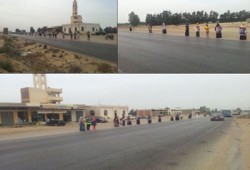 صور.. "ثوار النوبارية" يحتفلون بالمقاطعة الشعبية لانتخابات الدم